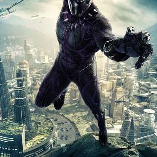 Black Panther 4k phone wallpaper