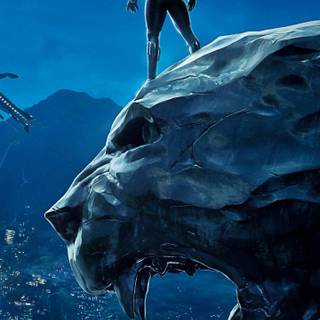 Black Panther 4k phone wallpaper