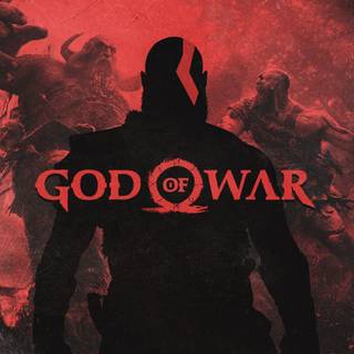 God of War logo 4k wallpaper