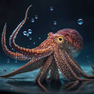 Octopus 4k wallpaper