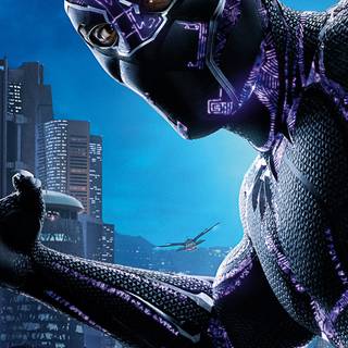 Black Panther 4k phone wallpaper