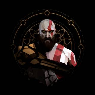 God of War dark wallpaper