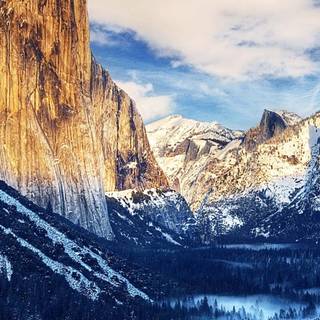 California winter wallpaper