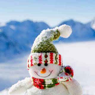 Winter snow iPhone wallpaper