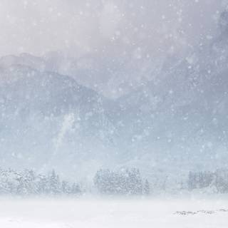 Winter snow iPhone wallpaper
