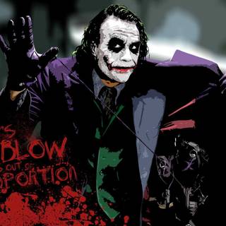 The Dark Knight Joker Heath Ledger wallpaper