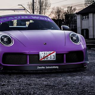 Cars purple wallpaper