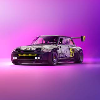 4k purple cars wallpaper