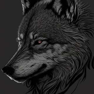 Wolf 4k iPhone wallpaper