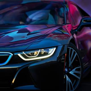 BMW purple wallpaper