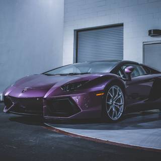 4k purple cars wallpaper