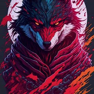 Wolf 4k iPhone wallpaper