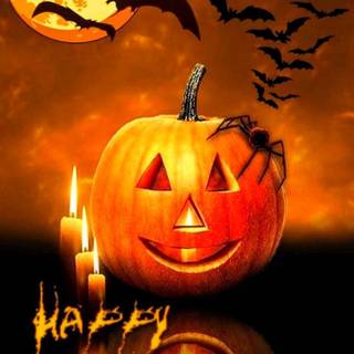 Happy Halloween portrait wallpaper