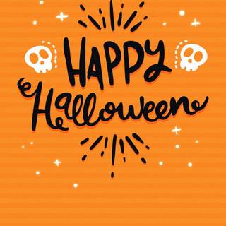 Happy Halloween portrait wallpaper