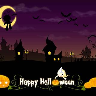 Happy Halloween portrait wallpaper