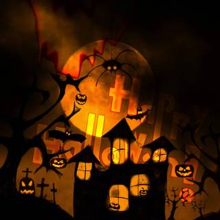 Happy Halloween portrait wallpaper