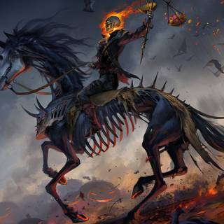 Halloween anime 4k wallpaper