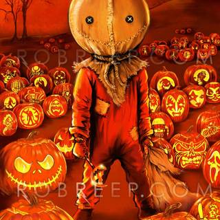 Sam Trick Or Treat wallpaper