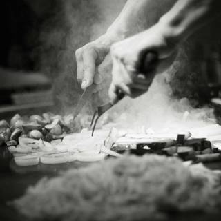 Chef cooking wallpaper