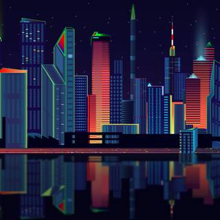 4k vector art wallpaper