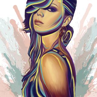 4k vector art wallpaper