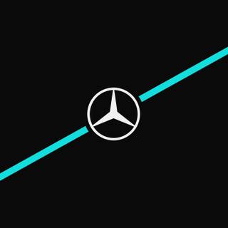 Mercedes logo 4k wallpaper