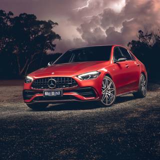 Mercedes logo 4k wallpaper