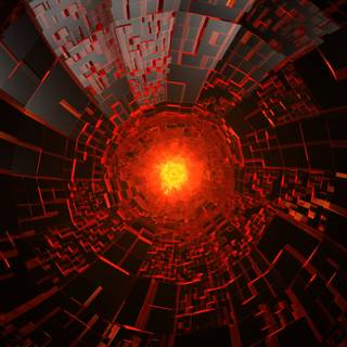 Red abstract 4k wallpaper