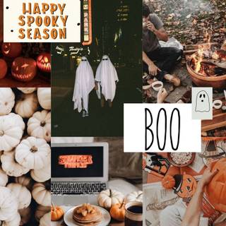 Halloween vibes laptop wallpaper