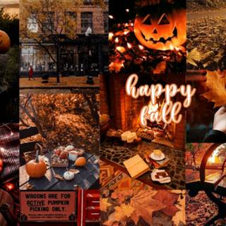 Halloween vibes laptop wallpaper