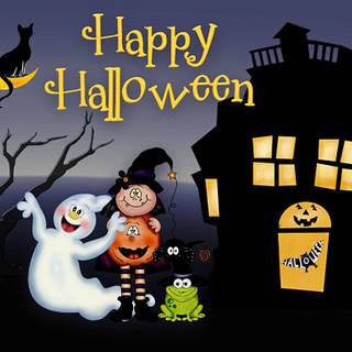 Halloween Chrome wallpaper