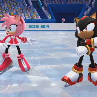 Amy x Shadow wallpaper