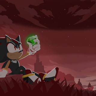 Amy x Shadow wallpaper