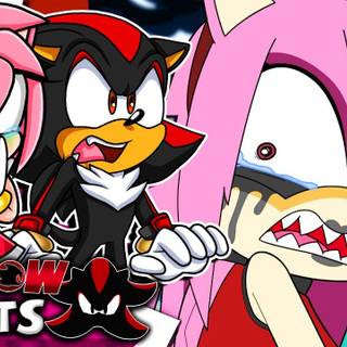 Amy x Shadow wallpaper