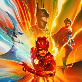 The Flash movie desktop wallpaper
