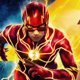 The Flash movie desktop wallpaper