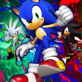 Amy x Shadow wallpaper