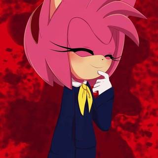 Amy x Shadow wallpaper