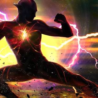 The Flash movie desktop wallpaper