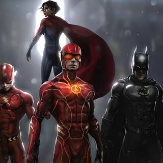 The Flash movie desktop wallpaper