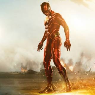 The Flash movie desktop wallpaper
