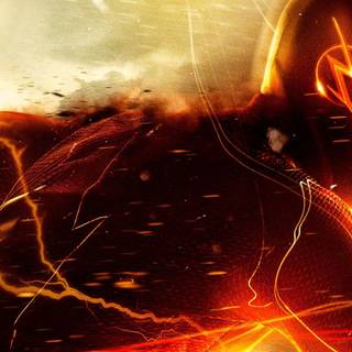 The Flash movie desktop wallpaper
