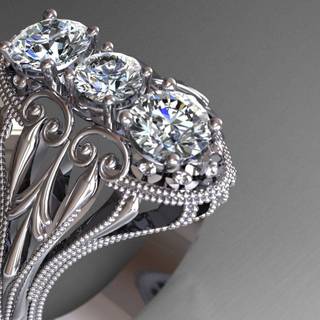 Diamond jewellery wallpaper