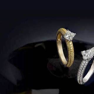 Diamond jewellery wallpaper