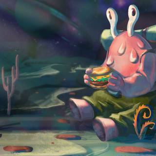 Godlike Burger wallpaper