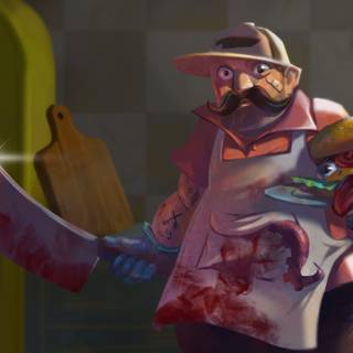 Godlike Burger wallpaper