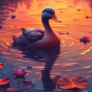 Cool ducks wallpaper