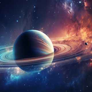 Pretty planets wallpaper