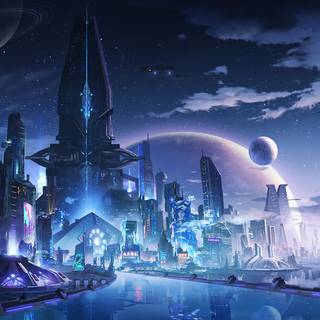 4k science fiction wallpaper