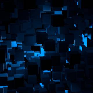 4k black blue wallpaper